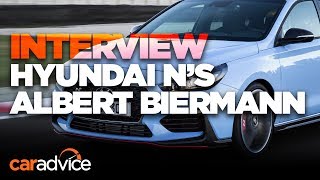 Hyundai i30 N We interview N boss Albert Biermann [upl. by Orsini]