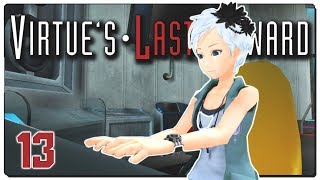 Lets Play Virtues Last Reward PC Remaster Blind Part 13  Security Zero Escape Nonary Games [upl. by Enelrihs]