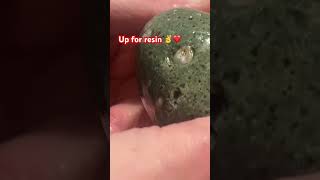 vesicles basalt basaltstone resinart paintedrocks picturedrocks prettyrocks common artisan [upl. by Acissehc]