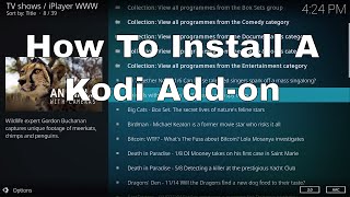 How To Install A Kodi Addon [upl. by Liborio576]