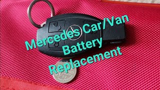 How to Change Any Mercedes Car Key Battery [upl. by Tarr]