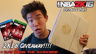 NBA 2K16 Pro Am amp Park 2K16 GIVEAWAY [upl. by Zetra]