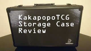 Kakapopo TCG Storage Case Review  Trading Cards Pokemon Magic Yugioh PSA Beckett [upl. by Ynoyrb729]