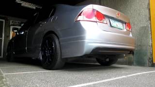 Honda Civic FD1 R18 engine Full Exhaust [upl. by Kenji]