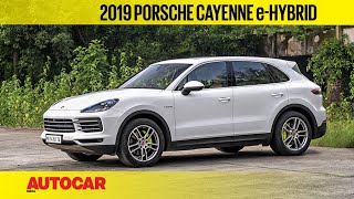 EXCLUSIVE  Porsche Cayenne eHybrid  First India Drive Review  Autocar India [upl. by Atnoed830]