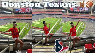 First NFL Game Ever Texans vs Giants Vlog🏈🤘🏾 [upl. by Iam]