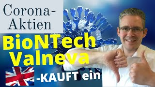 Biontech amp Valneva  Großbritannien KAUFT ein [upl. by Nrevel]