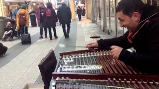 Cimbalomhammered dulcimer Performance by Georgia  Stockholm [upl. by Ibor835]