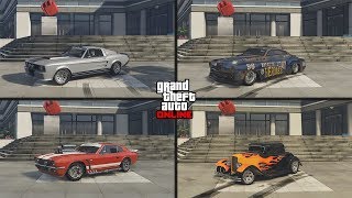 Самая быстрая классика в GTA Online Vapid Ellie Albany Hermes Rapid GT Classic Vapid Hustler [upl. by Nnylkoorb]