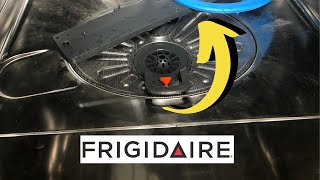 Frigidaire Gallery Dishwasher Filter Cleaning  stepbystep instructions [upl. by Soloman776]