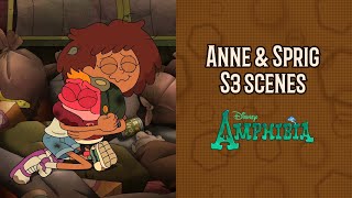 Amphibia  Sprig amp Anne scenes s3 [upl. by Berkeley248]