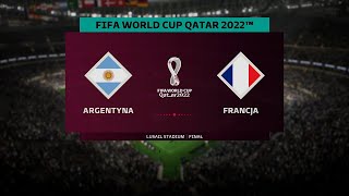 FIFA 23 🔥 Mistrzostwa Świata 2022 🔥 Finał 🔥 Argentyna  Francja 🔥 [upl. by Roxi]