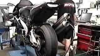 1999 Aprilia RSVSP Cosworth Engine Dyno [upl. by Beniamino]