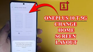 How to Change Home Screen layout on OnePlus 10 T 5G [upl. by Seftton974]