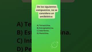 👉NO es un antibiótico farmacologia farmacia [upl. by Rahs]