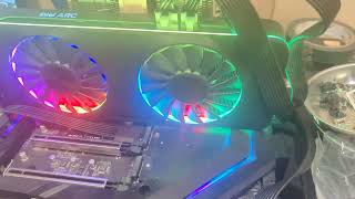 NVME to PCIE Adapter WORKS Test Intel Arc A380 on NUC [upl. by Savinirs]