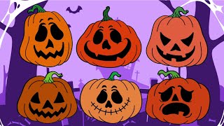 Halloween Pumpkins  Kids Drawings [upl. by Boorman]