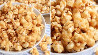 Easy Caramel Popcorn 😋 [upl. by Ayatahs436]