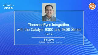 ThousandEyes with Catalyst 9000 Switching  Demo [upl. by Omsoc]