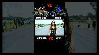 duke 390 vs mt 03 drag race youtubeshorts treanding ktmindia shortsfeed duke390 shortsfeed [upl. by Burny]