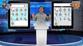 Proloquo2go compared to TalkTablet [upl. by Cornall379]