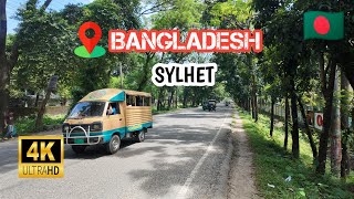 Bangladeshi 4K Walking Tour Sylhet City 2024  Sylhet natural City 4k Walking Tour 2024 [upl. by Hcelemile]