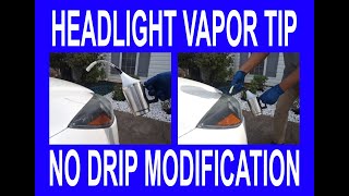 Headlight acetone vapor treatment application tip [upl. by Rosalyn]