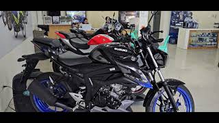 Suzuki GSXS150 2024 Motorcycle Walkaround [upl. by Rolf609]