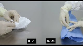 Pharmaclean® Tyvek® cover vs medical paper [upl. by Shevlo]