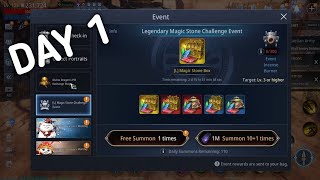 Day 1 Event ng Magic Stone May Legendary bang makuha [upl. by Erdnaid99]