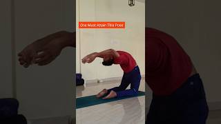 Practice Kapotasana for healthy spine  Pigeon pose shorts onlineyogaforweightloss [upl. by Gabbert428]