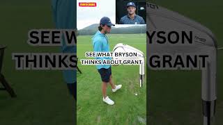 SEE GRANT SAYS HES A PLUS 7 HANDICAP SEE WHAT BRYSON THINKS ABOUT THAT GOLF [upl. by Irwinn]