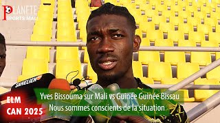 Le capitaine Yves Bissouma propos davant match Mali vs Guinée Bissau [upl. by Ahtabat]