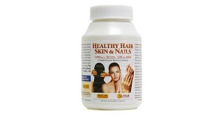 Healthy Hair Skin and Nails 60 Capsules [upl. by Netsrak]