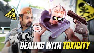 How to Deal with Toxicity   Valorant Mumbai Server is Toxic AF😂☢️  8bit Binks69 [upl. by Caddric]