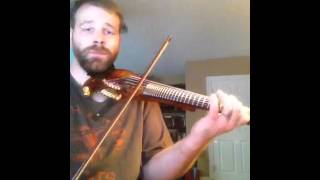 Jordan 6 String Electric Violin Fretted Demo No Talking [upl. by Alistair]