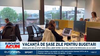 Minivacanță de șase zile pentru bugetari în mai 2024 Anul acesta va fi liberă și ziua de 2 mai [upl. by Yks]