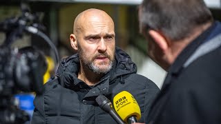 POSTMATCH  NOTTS COUNTY 13 HARROGATE TOWN  LUKE WILLIAMS [upl. by Holden]