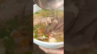 Hu tieu my Tho is a delicious Vietnamese noodle soup originating from My Tho city in the Mekong [upl. by Artiek]