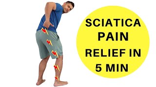 Sciatica pain relief in 5min [upl. by Hutner163]