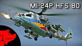 Mi24P HFS 80  quotGerman Heavy Hitterquot Review amp Gameplay War Thunder Helicopters [upl. by Avat]