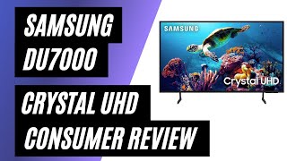 Samsung DU7000 Crystal UHD 4K HDR Smart TV InDepth Review [upl. by Anoval576]