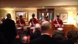 Queens Regimental Association Corps of Drums [upl. by Itin581]