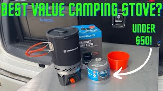 Ultimate compact camping stove best gas burner campmaster ultralight hiking stove ultra jet Jetboil [upl. by Cheshire732]