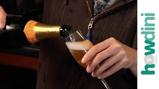 Rachel Maddow How to make a champagne cocktail [upl. by Bobby940]