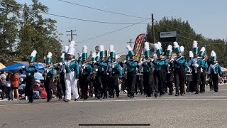 Mendota High School Marching Band  Caruthers District Fair Parade 9282024 [upl. by Ocir411]