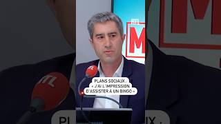 Plans sociaux  quotJai limpression dassister à un bingoquot [upl. by Akemit709]