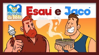 Esau e Jaco  Turminha do Céu  Histórias da Bíblia [upl. by Pigeon]