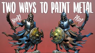 The BEST Metal Techniques for Miniature Painting EXPLAINED [upl. by Cicenia]