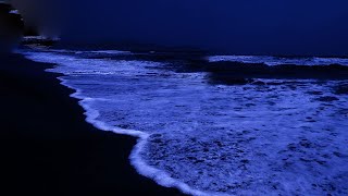 Ocean Waves for Deep Sleep  Ocean Sounds For Deep Sleeping With A Dark Screen And Rolling Waves [upl. by Hurleigh]